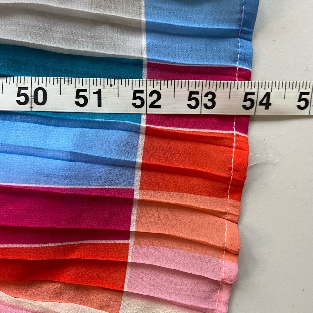 Fate Rainbow Multicolored Maxi Dress
S Deep Vneck Cocktail New Imperfections - Picture 10 of 14